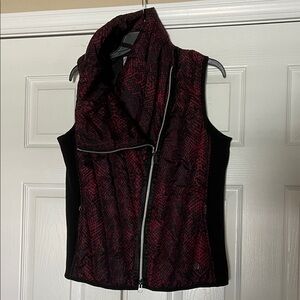 Stylish Red and Black Women's Harley Davidson Vest